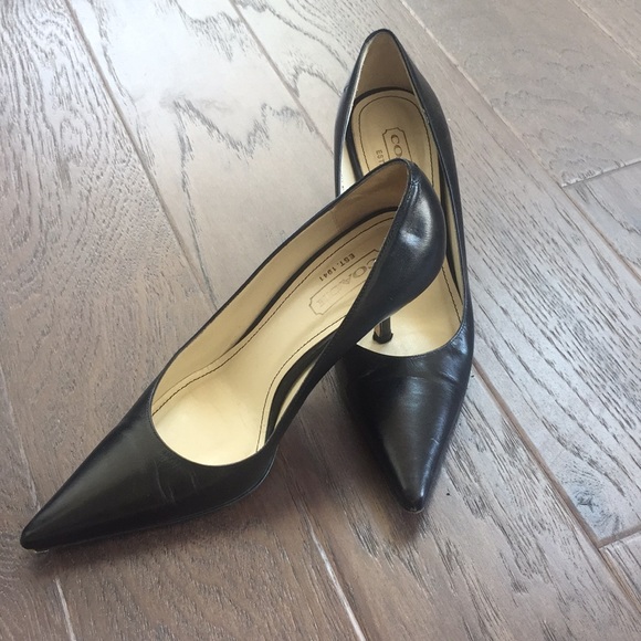 Coach Alison Kid Leather Pumps 7.5 - Picture 9 of 9